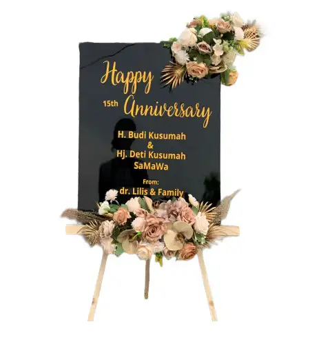 Papan Bunga Akrilik gunungsari